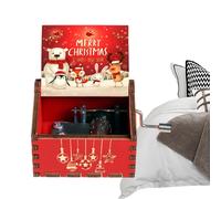 de melodía mecánica - Diseño Tallado Elegante, Tesoro de canción Antigua, Objeto de decoración Ornamental, Regalo Musical estacional | de melodía mecánica, diseño Tallado Elegante, Producto