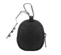 De Menta - Cartera Y De Moneda para Hombres, Bolsas Llavero con Cremallera | Organizador Al Aire Libre para Viajes, Senderismo, Camping, Ciclismo, Ex, Negro, Consulte la