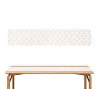 de Mesa de Pascua con patrón de Conejito - Paño de decoración romántica con Conejito Rojo Suave en 3D, Ideal para Pascua, Aniversario, de Boda | Decoración de Mesa de Cocina para el