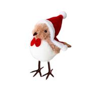 de Mesa Navideño con Pájaros Decorativos Con Animal Festivo Coleccionable Y | Figuritas Navideñas para Mesa con Aves Para Porche Patio Repisa Árbol Jardín Balcones Patio A