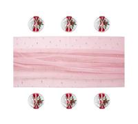 de mesa nupcial - Lino de cocina transparente, de mesa en perla - Semana Santa, vacaciones, Navidad, Acción de Gracias, compromiso, celebraciones, eventos