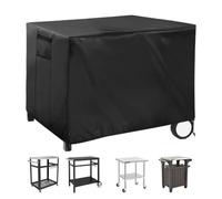 de Mesa Preparación Exterior Almacenamiento Exterior Protector Resistente Y | Para Carrito De Parrilla Y Mesa De Preparación Para Jardín, Patio, Césped, , Porche Y