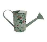 de Metal de 2 litros, hervidor de jardinería de Boquilla Larga de Hierro, 11.8 x 6.3 x 4.7 Pulgadas, aspersor Compacto para bonsái, Maceta, casa, Patio, Granja, Patio, Cuidado de