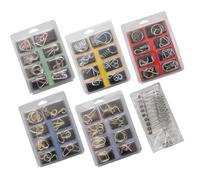 de metal juego | educativo de entrenamiento lógico | de metal estimulante para desafiar | para oficina, escuela, viajes, adolescentes y adultos, regalo de
