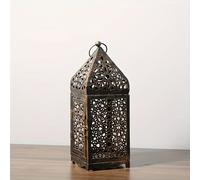 de metal mejorado de inspiración marroquí con diseños detallados recortados, para la decoración en y fiestas. no están incluidas. Esta pieza decorativa es ideal para la decoración .