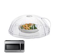 de microfibra genérica - PC 26,5 x 11 cm | Oven Plate Guard Anti-Dry Cover with Handle | Heat-Resistant Splash-Proof Kitchen Cooking Tool for Heating Steaming Meal-Prep