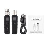 de micrófono inalámbrico UHF profesional transmisor y receptor de alto rendimiento con emparejamiento de frecuencia automática de doble modo conmutador de cristal sonido para