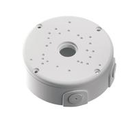 de montaje para cámara de seguridad - Soporte de unión y estuche para cables oculto impermeable | Cubierta universal para techo de pared, organizador de cables para exteriores, base resistente a