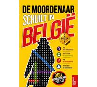 De moordenaar schuilt in België: Vol. 1-3 verzamelbundel · Woordzoeker-puzzelboek voor volwassenen · 300 moordmysteries uit Antwerpen, Gent en Brugge · Misdaad, cold case en deductiespel