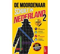 De Moordenaar schuilt in Nederland 2: Vol. 4-6 verzamelbundel | Woordzoeker-puzzelboek voor volwassenen| 300 moordmysteries uit Amsterdam, Eindhoven en Rotterdam
