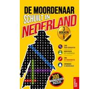 De moordenaar schuilt in Nederland: Vol. 1-3 verzamelbundel · Woordzoeker-puzzelboek voor volwassenen · 300 moordmysteries uit Den Haag, Utrecht en Breda · Misdaad, cold case en deductiespel