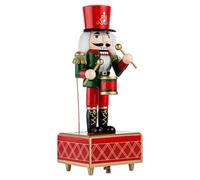 de música Cascanueces | de música de Madera para Vacaciones, navideño para niños, Adolescentes, Adultos, Amantes del Oficio, coleccionistas, decoración del hogar, Chimenea, mesita de