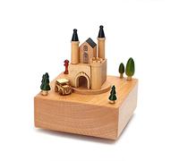 de música - de música para niños | Decoración De De Música para Niña Bailarina De Madera | Decorativo De Escritorio con Estuche De Música De Madera | Cajas Musicales En Forma De