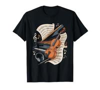 De Musica Libros Teoria Partituras Estudiante Camiseta