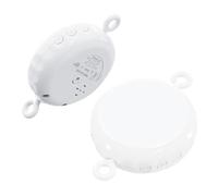 De Música Móvil Para Niños - Máquina De Sonido Portátil Para Cuna | 3 Modos Auto Spinner 24 Canciones De Cuna Para Piano Control De Volumen ABS | Ayuda Para Dormir Del Bebé, Calmante Par