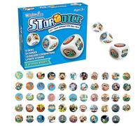 De Narración De Cuentos - Juego De 9 Dados con 54 Iconos para Creatividad | Juego Educativo Interactivo para Niños Familias | Ideal para Aprendizaje, Fiestas Actividades Entre Padres E Hij