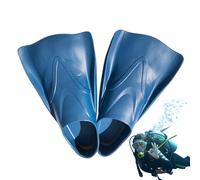 de natación: de Entrenamiento de natación de Cuchillas Cortas, cómodo Equipo portátil | de Buceo Que no Son de Deslizamiento para Hombres Mujeres niños, Equipo de Snorkel liviano