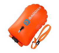 de natación Hinchable - Flotante para Aguas Abiertas, con Correa Ajustable en la Cintura | Accesorio de Entrenamiento acuático para Nadadores niños Buceo en Aguas