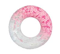 de natación Inflable - Flotador de Piscina con Lentejuelas Florales con Asas ergonómicas, Tubo de Agua Estable para un Movimiento cómodo, Lindo Accesorio Flotante de Verano | para Resort Junto