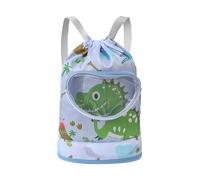 de natación para niños, de natación para niños, ligera, de dibujos animados, seco, húmedo, separado, con cordón, accesorios para piscina, camping, viajes, playa, escuela, actividades