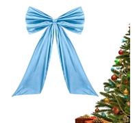 de Navidad: 25.59 pulgadas de gran tamaño para pared, gran decoración del hogar con corbata, decoración navideña para la cabina para la puerta, corona, repisa, escalera, telón de fondo, valla, sa