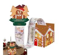 de Navidad Efectivo - Bang Money Gift Box Vacaciones | Roll tarjetas de función y billetes donante para niños de cumpleaños para adultos festival