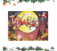 de Navidad - Gran de deseos de Navidad del Padre,Juego educativo Puzzles de deseos de deseos para edades comprendidas entre 2 y 8 años