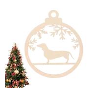 de Navidad para Cachorros, Recortes de Navidad de Madera, Recortes de Madera con Garra de Perro, Decoraciones de Boda