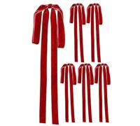 de Navidad para Embalaje de Regalo, 6 Piezas Decoraciones Festivas para casa, marisco, Fiestas y reuniones