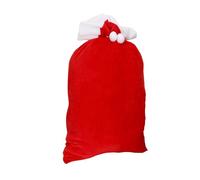 de Navidad Santa Claus de 18 pulgadas, para envolver golosinas, juguetes y dulces con diseño festivo para Navidad, Acción de Gracias y Año Nuevo, tela , 19,69 x 27 cm