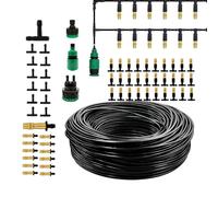de nebulización kit ajustable 15/30 m con boquillas y conexión rápida