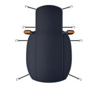 de nieve para parabrisas - anticongelante para parabrisas de coche | Protección contra las heladas de las ventanas de invierno - para estacionamiento, conducción, garaje exterior, vehículo