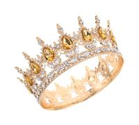 de Novia Barroca con Cristales Diadema de Rhinestones Tiara Antigua de Reina para Boda Accesorio Ligero y Elegante para Fiesta y Carnaval