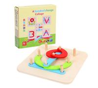 de números | Formas Correspondientes Bloques De Construcción - Juguete Puzzle Apilable de Madera,para Competencias Motrices Niños Niñas Juego Cumpleaños Navidad Aula