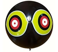 de ojos terroríficos repelente para control de aves, disuasorio para palomas, cuervos y gorriones, para ahuyentar aves de jardín y granja, 1 pieza