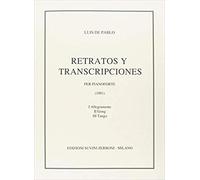 DE PABLO L. - RETRATOS Y TRANSCRIPCIONES
