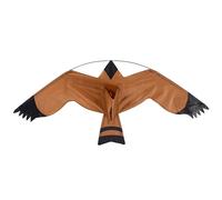 de pájaro al aire libre Scarer - Flying Eagle Hawk Kite for Kids Adults, Fácil to Fly Large Toy | Fun Family Park Beach Trip Game Accesorio para Garden Farm Scarecrow Holiday Activity Decoración