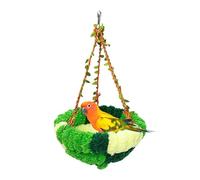 de pájaro cálido para jaula, hamaca de invierno de felpa cálida | Accesorios para mascotas para descansar, dormir, criar, esconderse, anidar, posarse, jugar, alimentar, mantener la decoración