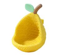de pájaro - Casa en Forma de Pera para Refugio cómodo de Jaula | Material de impresión 3D con Aislamiento de Almohadilla de algodón, Espacio para Colgar para tortolito, Canario, Loro, Conure