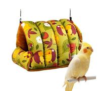 de pájaro, hamaca plegable, suave y cómoda | Hamaca de refugio de cacatúas para loros - para pájaros amores, canarios, pinzones y hámsteres, interiores, invierno, clima frío para dormir