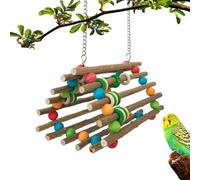 De Pájaros Para La Jaula - Rama Escalada De Madera Para La Jaula Para Escalar Y Jugar - Colure, Pájaros Interactivos Para Exteriores | Conure, Cacatúa, Inseparable, Canario, Conejo