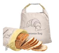 De Pan De De Abejas De Algodón - De Pan De Masa Madre De 43x33 Cm, Bolsass De Panss De Cerass De Abejass Lavable Con Cremallera | Bolsas De Panss De De Abejas De Algodón Para