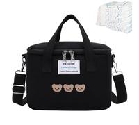 de pañales pequeña - Organizador compacto de viaje para bebés, paternidad elegante | Empresa de almacenamiento de gran capacidad con compartimento aislado, correa de hombro ajustable, suministro