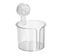 de pañuelos de baño - Organizador de paños de Pared Transparente dispensador de Rollos | Autoadhesivo Duradero, función de Montaje sin Agujeros, Moderna de Almacenamiento de Papel higiénico