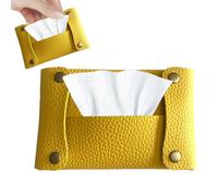 De Pañuelos De Bolsillo: Soporte Suave Y Reutilizable Con Estuche De Cuero De PU, Almacenamiento De Papel Sanitario Para Artículos Pequeños Del Baño, Organizador Compacto De Viaje, Almacenamient