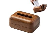 De Pañuelos De Madera - Organizador De Mesa Decorativo De Madera Con Recarga Fácil,Dispensador De Servilletas Y Soporte Para Papel Higiénico,Para Baño Salón Cocina