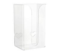 de pañuelos montada en la Pared: Soporte dispensador Rectangular, no Requiere Clavos, servilletero de fácil instalación | Escritorio, Puerta, Entrada, Tocador, Baño, Encimera, Gabinete, Cocina, O