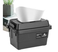 de pañuelos para acampar - Almacenamiento multifunción | de pañuelos impermeable | Organizador portátil 1,1 L para salsas botellas, estufa de picnic BBQ, cajón de papel impermeable al aire