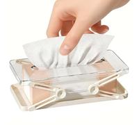 de pañuelos - Servilletero ajustable, dispensador decorativo, baño, cocina, comedor con mecanismo de resorte, mesitas de noche, aparadores, soportes de TV, garajes, talleres, bodas, uso elegante