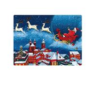 de Papá Noel - de cartón - Christmas Jigsaw Puzzles Juego Educativo para niños de 2 a 8 años Regalo de cumpleaños